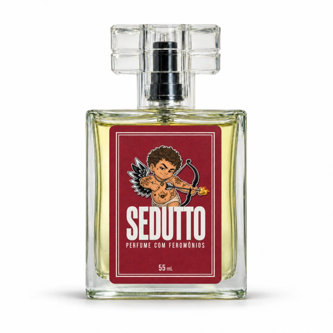 Frasco Sedutto, perfume com feromônios, 55 mL